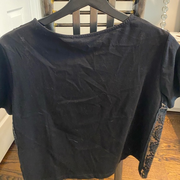 Black Zara cropped top - Picture 2 of 2